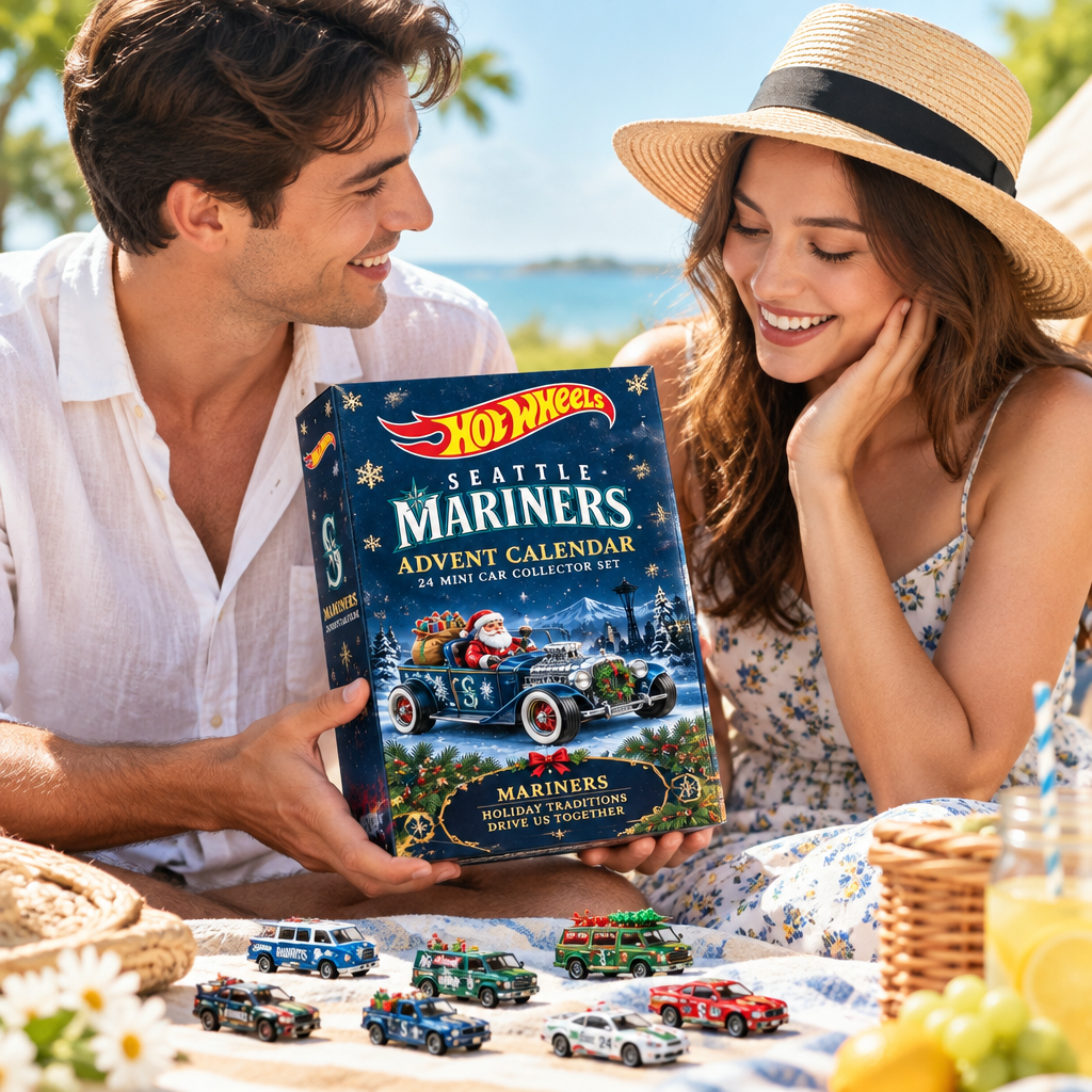 Seattle Mariners Premium Mini Car Advent Calendar