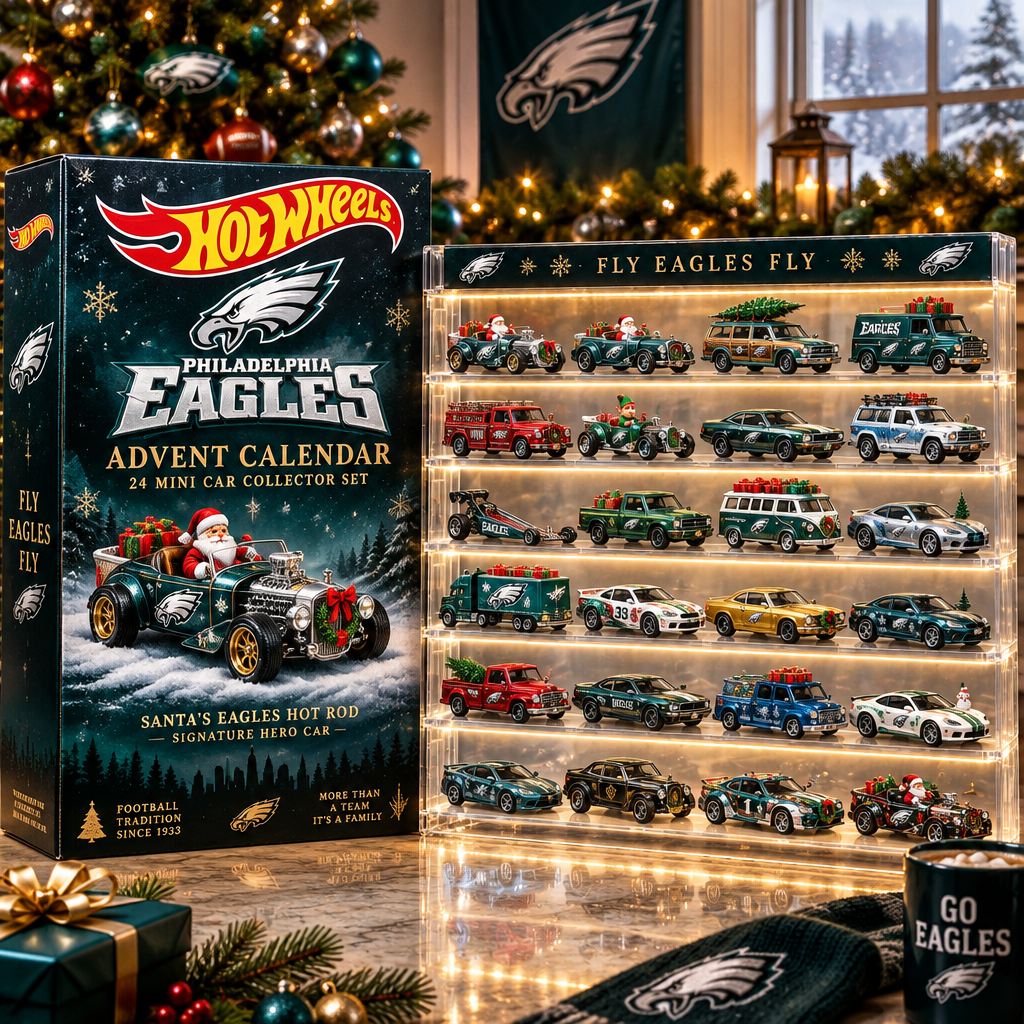 Philadelphia Eagles Premium Mini Car Advent Calendar