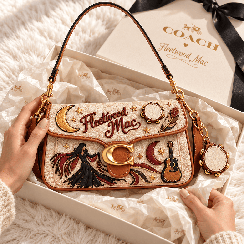 Premium FLM Coach Shoulder Cross With Charm NPL