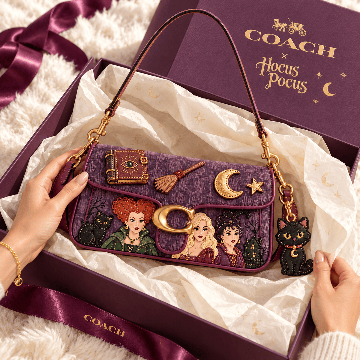 Premium HCPC Coach Shoulder Cross With Charm NPL