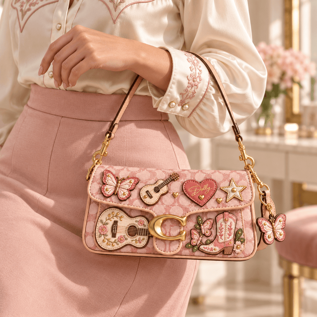 Premium DLPT Coach Shoulder Cross With Charm NPL