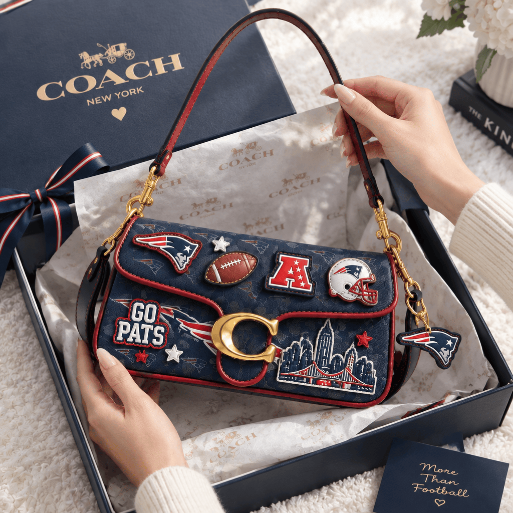 Premium NEP Coach Shoulder Cross With Charm LNTH