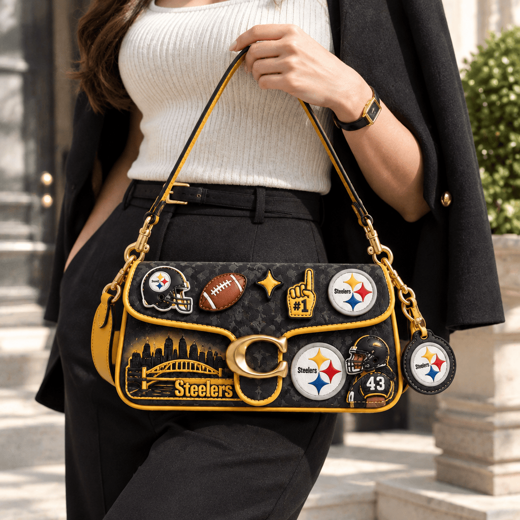 Premium PBS Coach Shoulder Cross With Charm LNTH