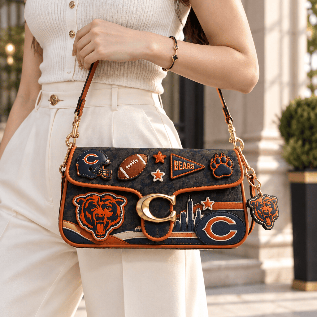 Premium CCB Coach Shoulder Cross With Charm LNTH