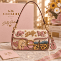 Premium DLPT Coach Shoulder Cross With Charm LNTH