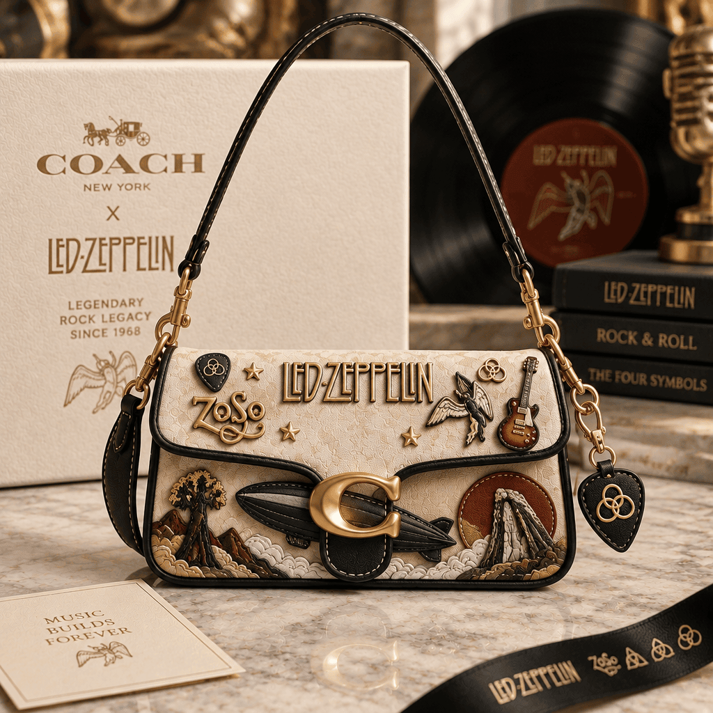Premium LZPL Coach Shoulder Cross With Charm LNTH
