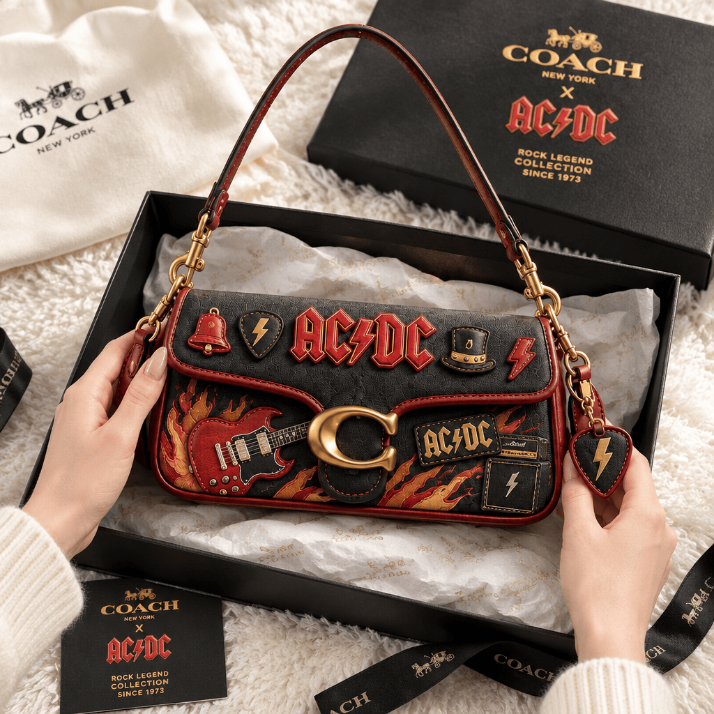 Premium ADC Coach Shoulder Cross With Charm LNTH