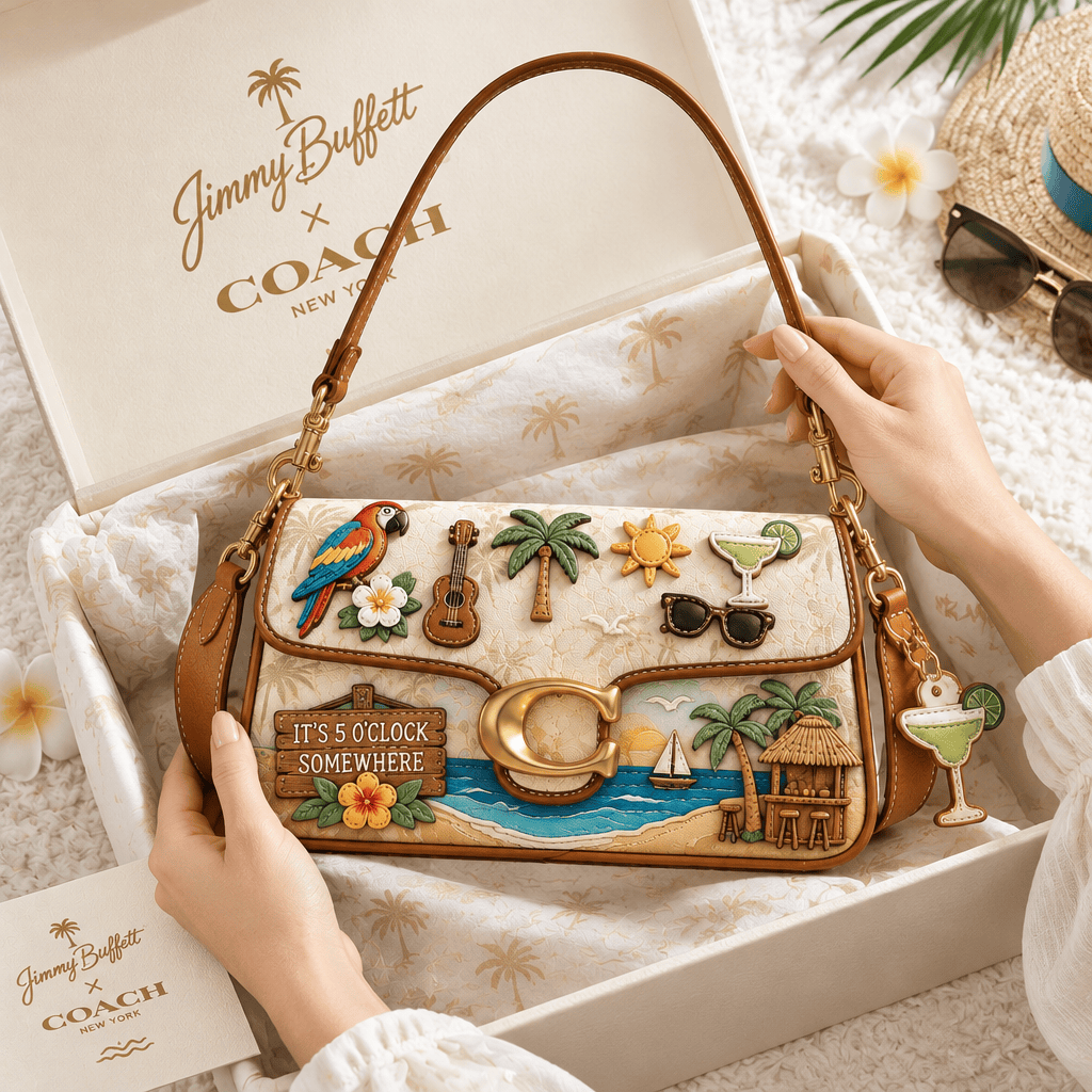 Premium JBT Coach Shoulder Cross With Charm LNTH