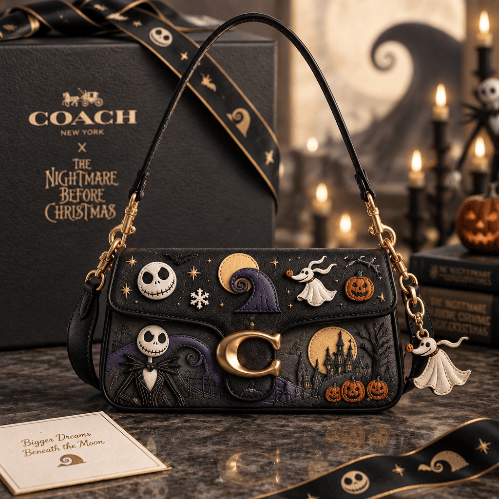 Premium TNBC Coach Shoulder Cross With Charm LNTH
