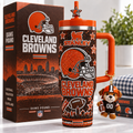 Cleveland Browns 40oz Tumbler With Handle TTNL