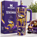 Minnesota Vikings 40oz Tumbler With Handle TTNL