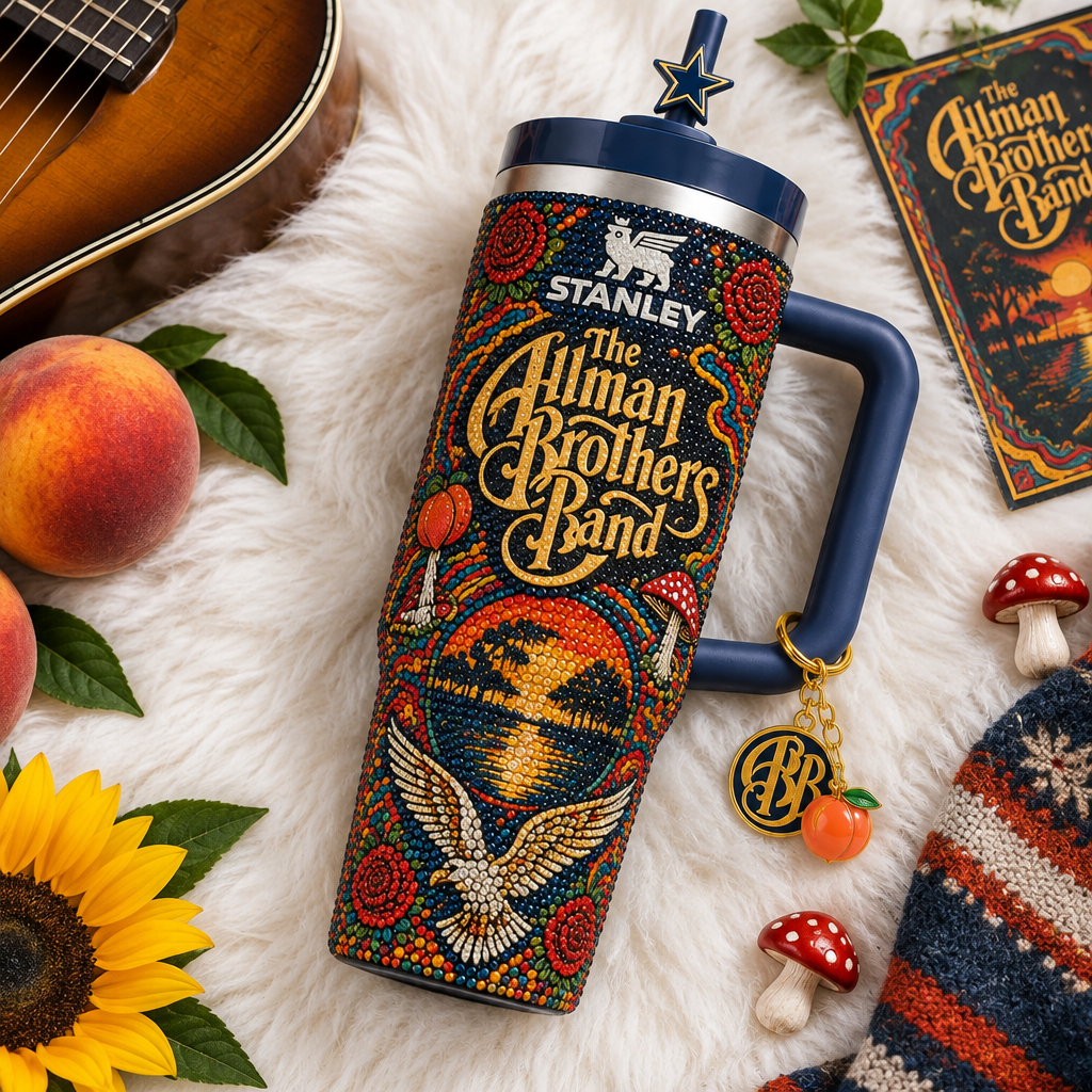 The Allman Brothers Band 40oz Tumbler With Handle TTNL