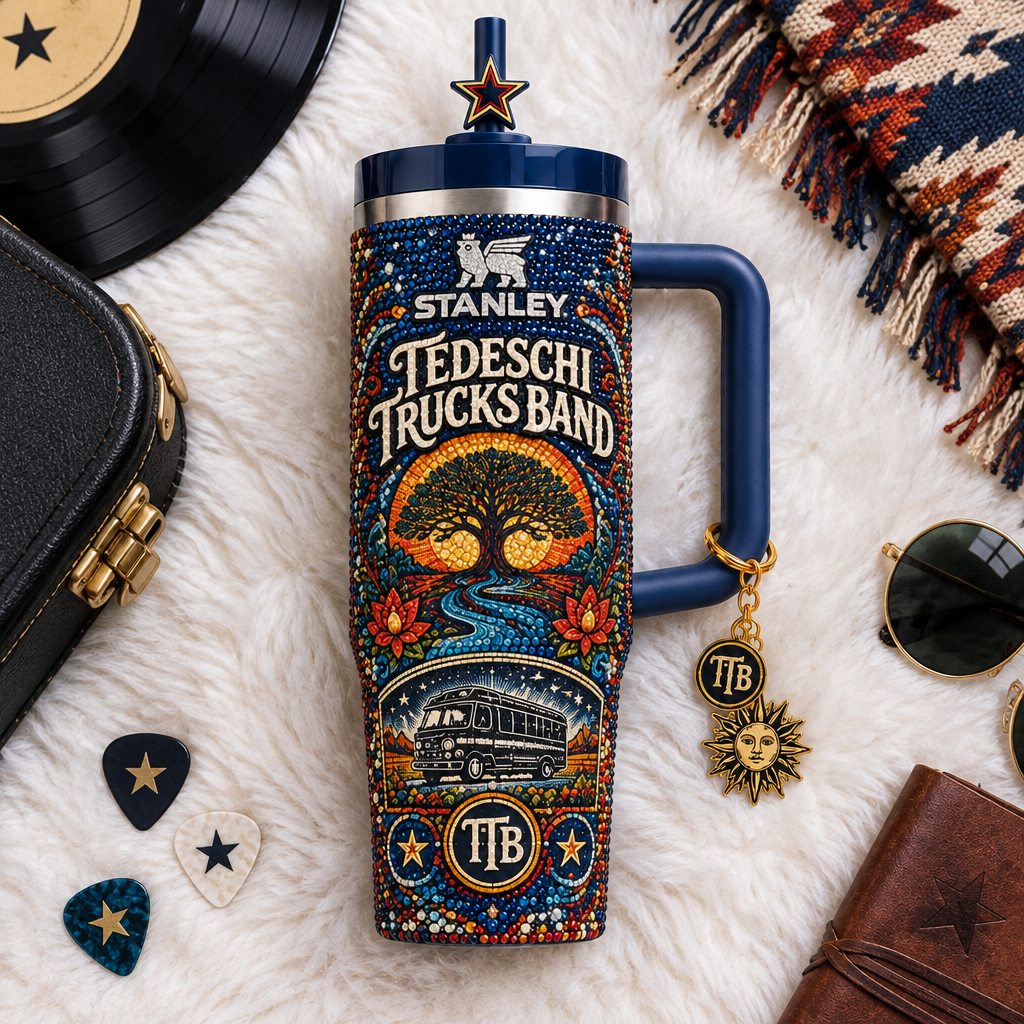 Tedeschi Trucks Band 40oz Tumbler With Handle TTNL