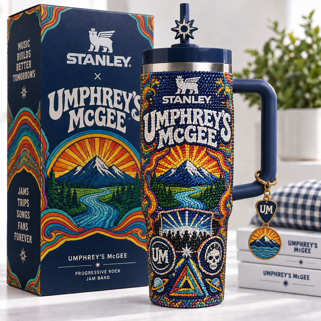 Umphrey S Mcgee 40oz Tumbler With Handle TTNL