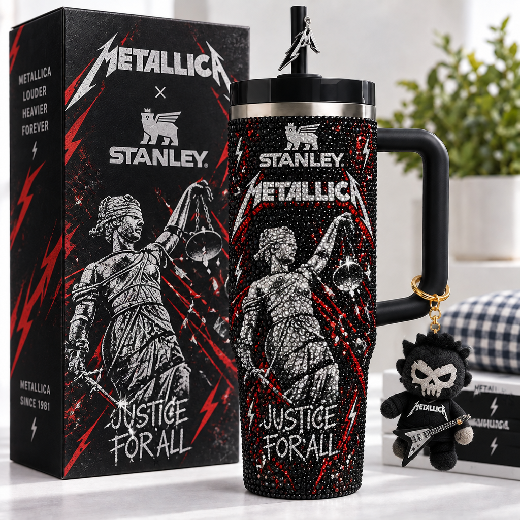 Metallica 40oz Tumbler With Handle TTNL