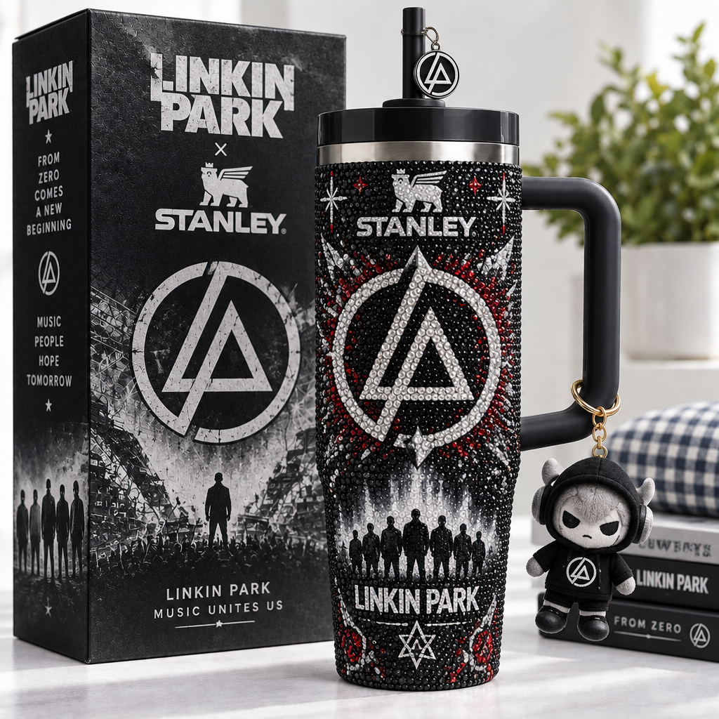 Linkin Park 40oz Tumbler With Handle TTNL