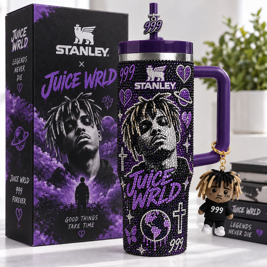 Juice Wrld 40oz Tumbler With Handle TTNL