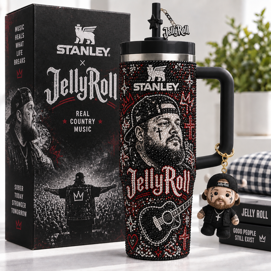 Jelly Roll 40oz Tumbler With Handle TTNL