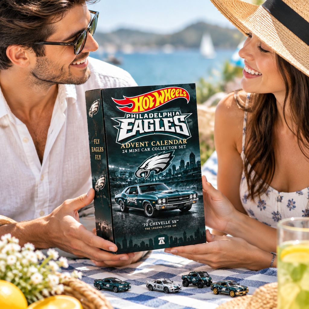 Philadelphia Eagles Premium Mini Car Advent Calendar