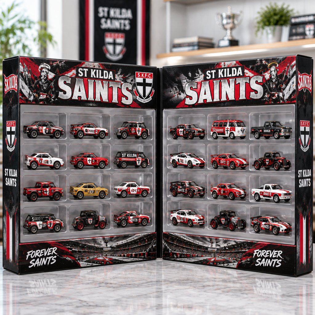 St Kilda Saints Premium Mini Car Advent Calendar