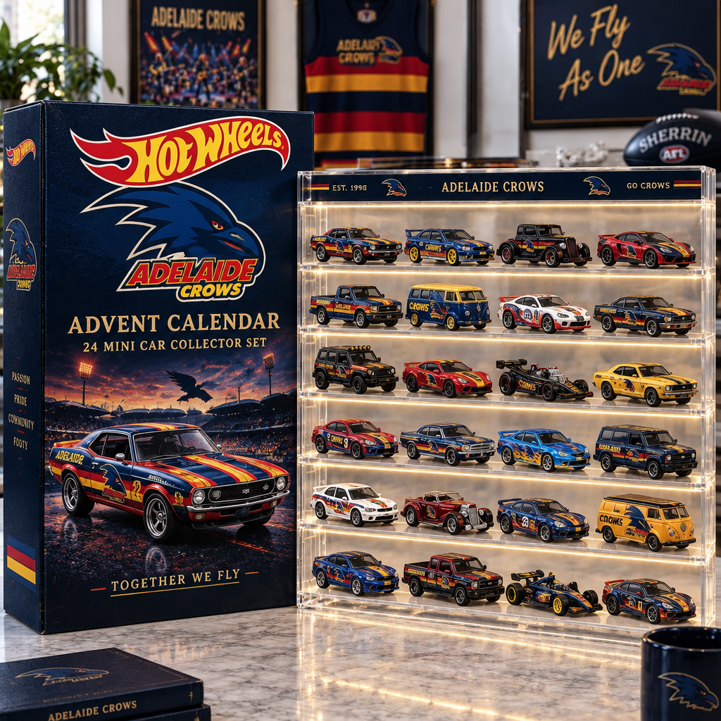 Adelaide Crows Premium Mini Car Advent Calendar