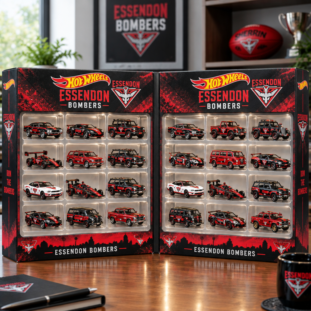 Essendon Bombers Premium Mini Car Advent Calendar