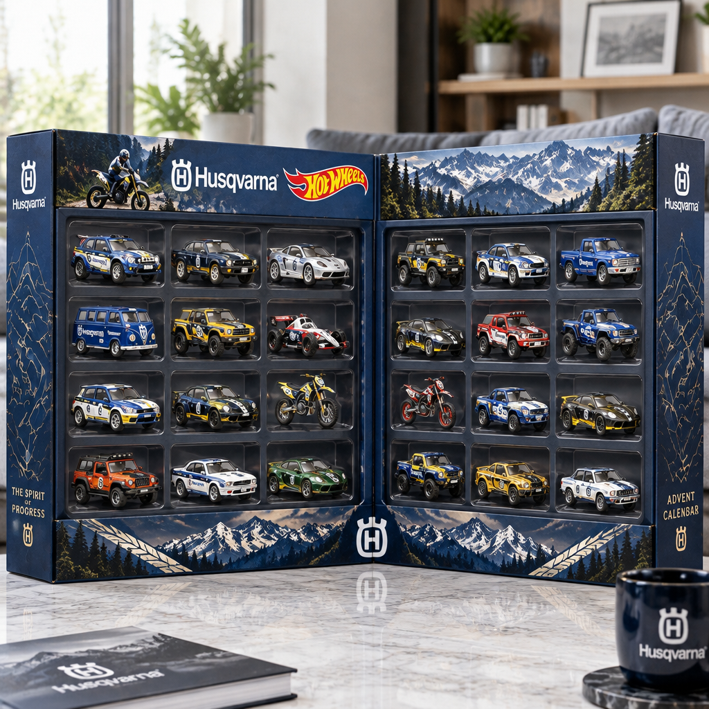 Husqvarna Premium Mini Car Advent Calendar