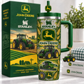 John Deere 40oz Tumbler With Handle TTNL