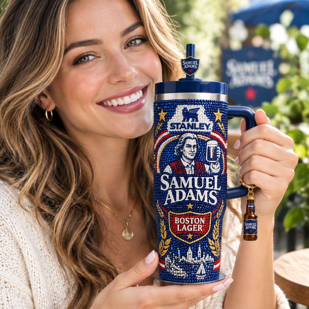 Samuel Adams 40oz Tumbler With Handle TTNL