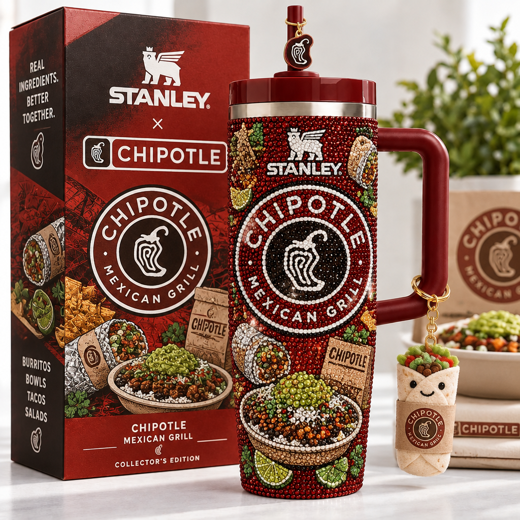 Chipotle 40oz Tumbler With Handle TTNL