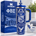 Phi Beta Sigma 40oz Tumbler With Handle TTNL