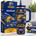 West Coast Eagles 40oz Tumbler With Handle TTNL